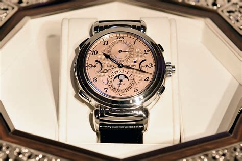 patek philippe watch auctions|patek most expensive watch.